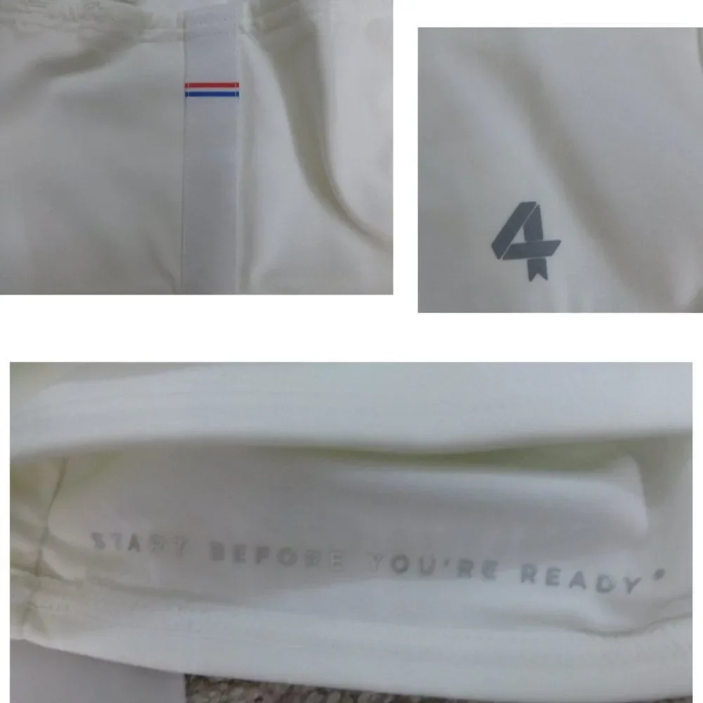 NWT Fourlaps Poise Longline Bra White